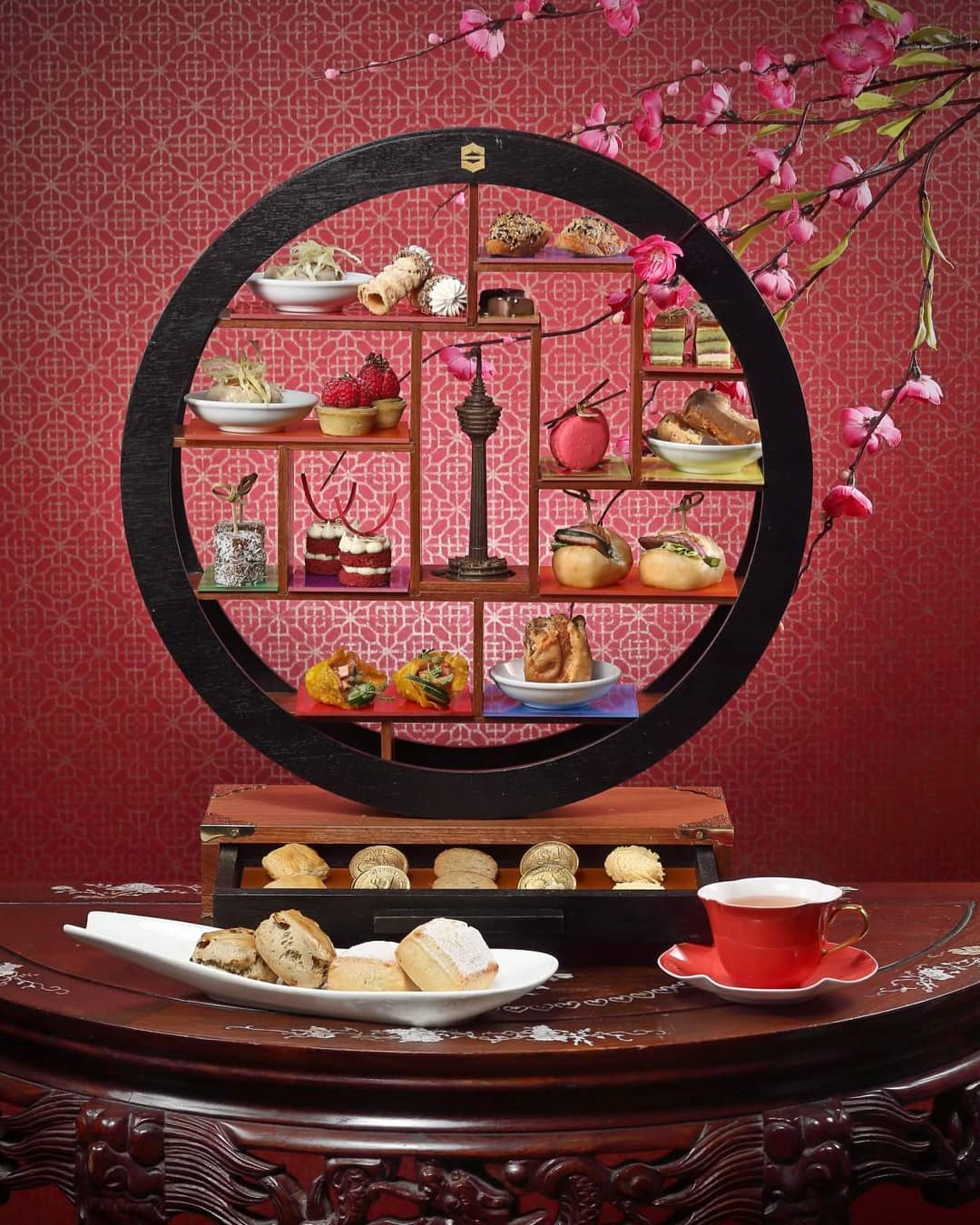 chinese new year afternoon tea london