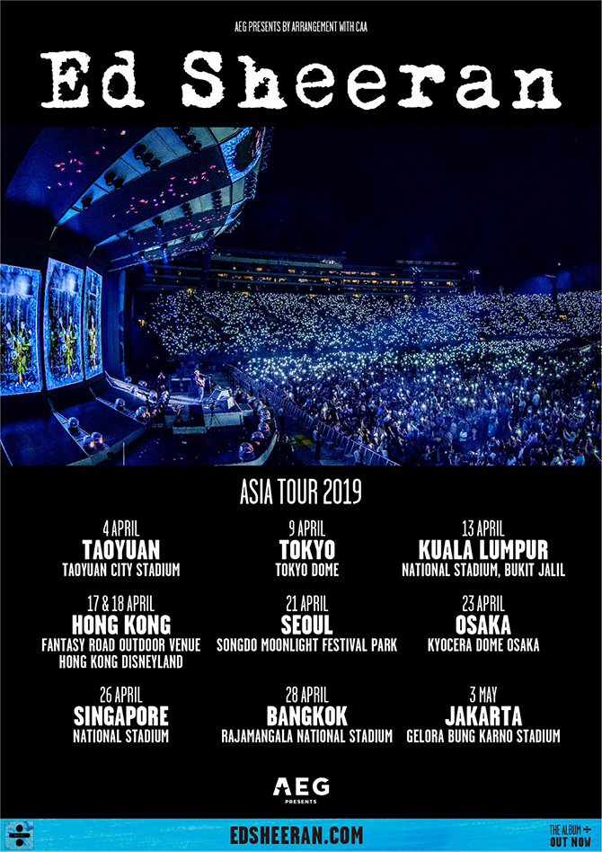 Ed Sheeran Presale Code 2025 Geneva Charita