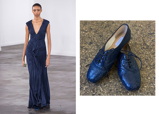 Accessory of the day: Gabriela Hearst's AW19 ballerina-inspired oxfords (фото 1)