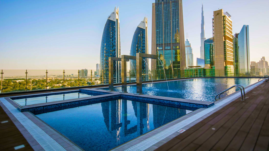 worlds highest swimming pool gevora hotel