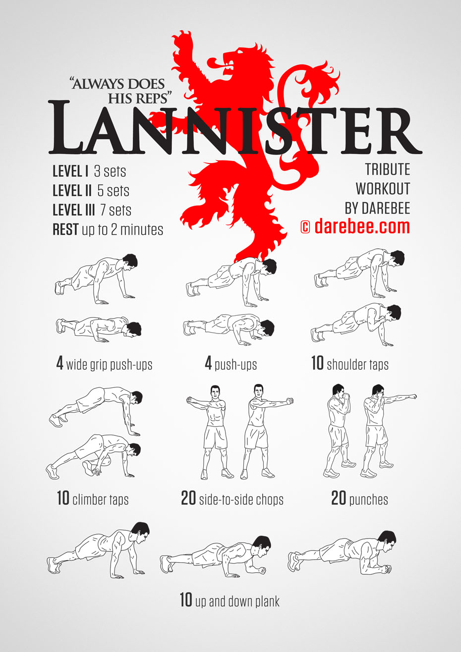 Lannister workout