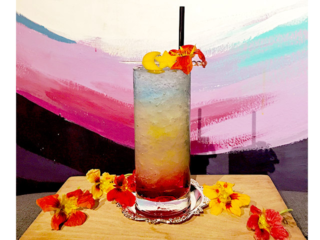 Lou Shang Bar bunga raya cocktail recipe