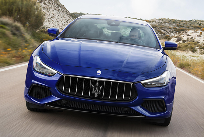 Maserati Ghibli S in Blue