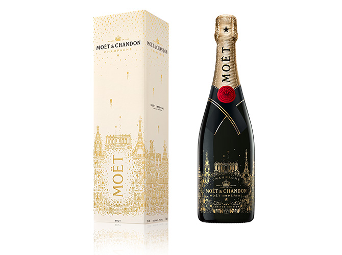 moet and chandon holiday bottle 2018