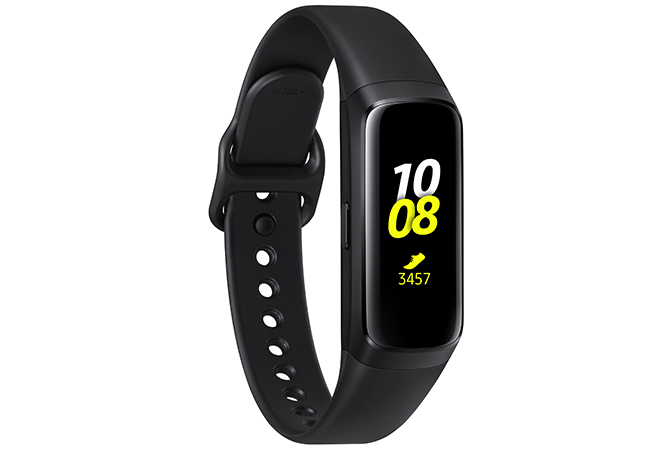 Samsung Galaxy Fit device in black color