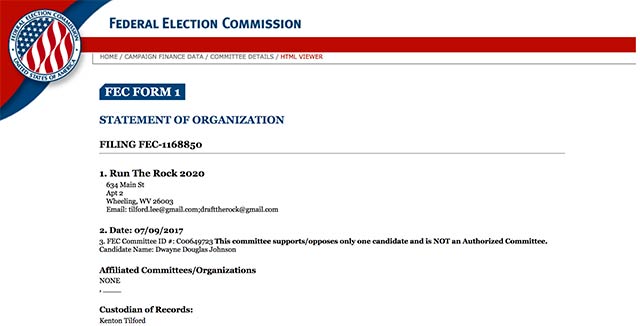 The Rock for President? (фото 1)