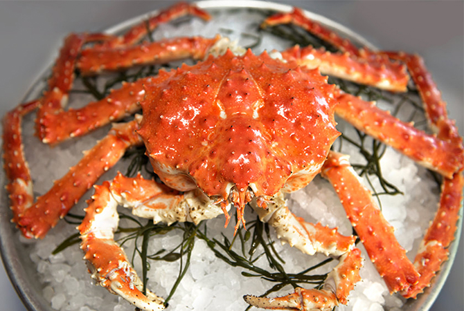 Yamaguchi Fish Market crab