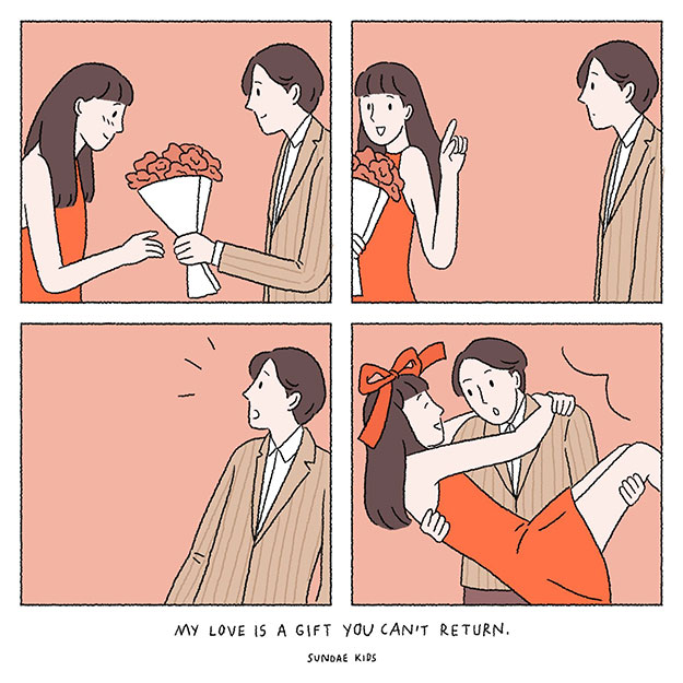Which of these (cute) Valentine illustrations do you relate to? (фото 5)