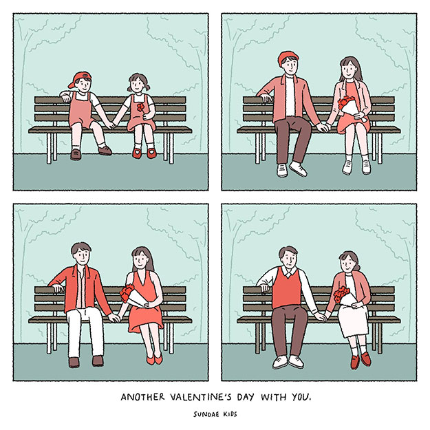 Which of these (cute) Valentine illustrations do you relate to? (фото 8)
