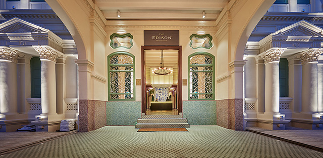 the edison george town penang - entrance