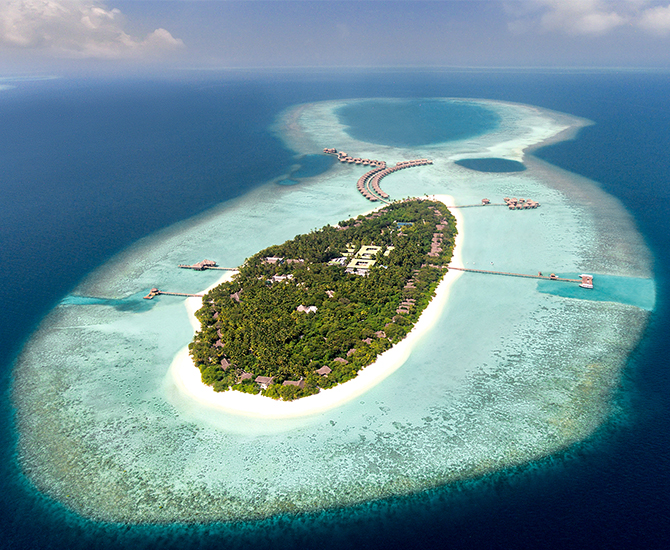 Vakkaru Maldives island view