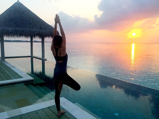 sunrise yoga maldives