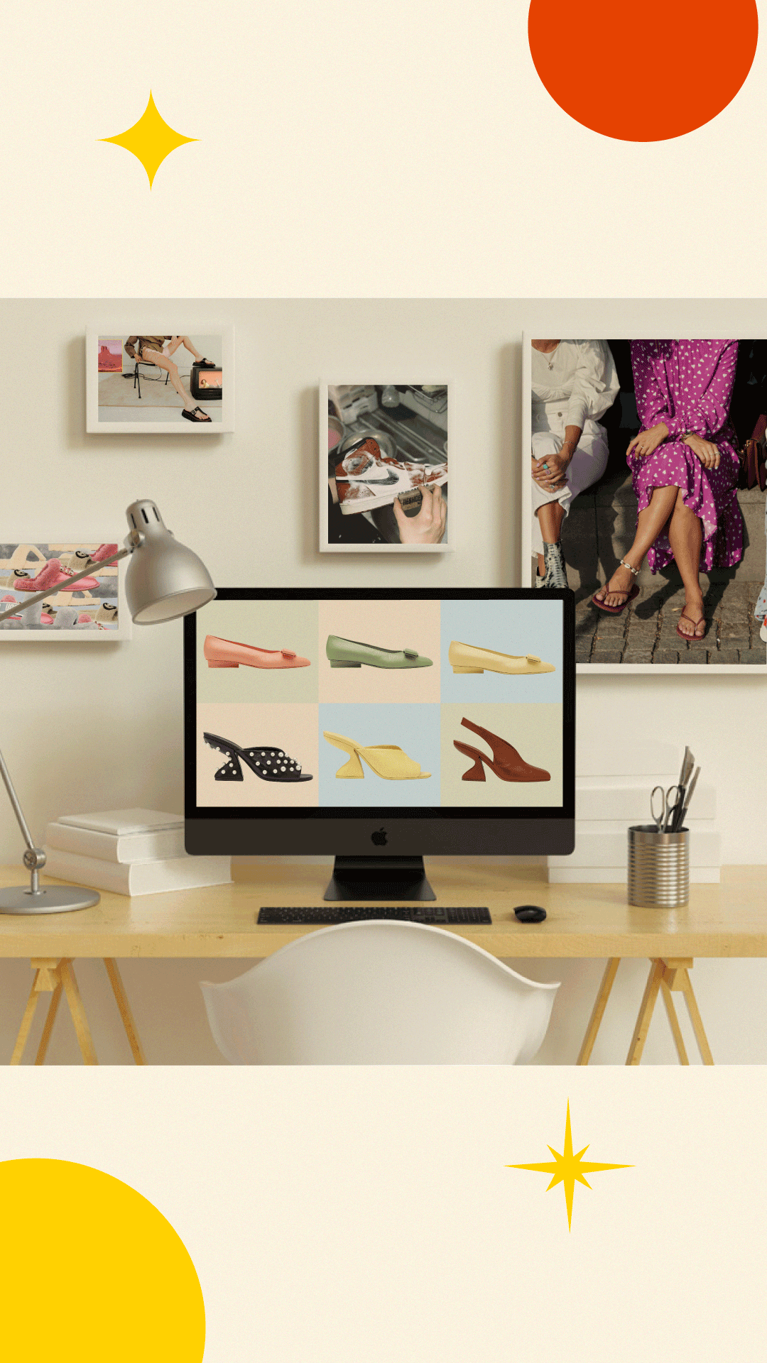 Find your feet Explore BURO's shoe closet here