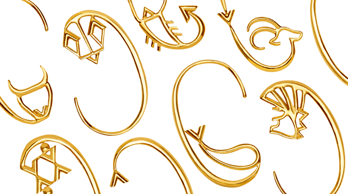 Written in the stars: The Fortune Earrings by Louis Vuitton