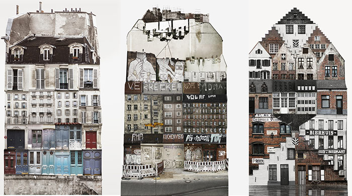 Collages of architectural beauty