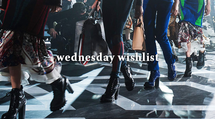 #WednesdayWishlist: Fancy footwear from AW16