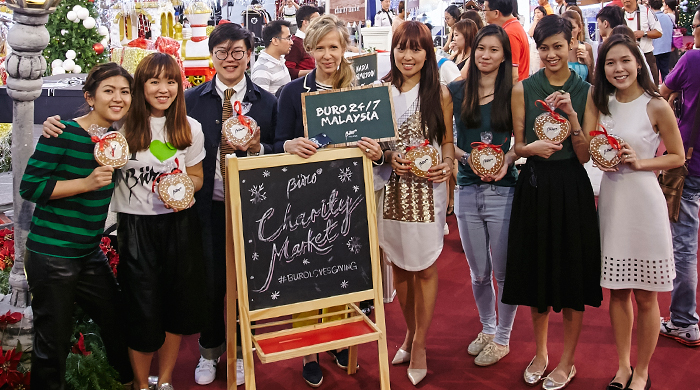 Buro gives back: The #BuroLovesGiving Charity Market