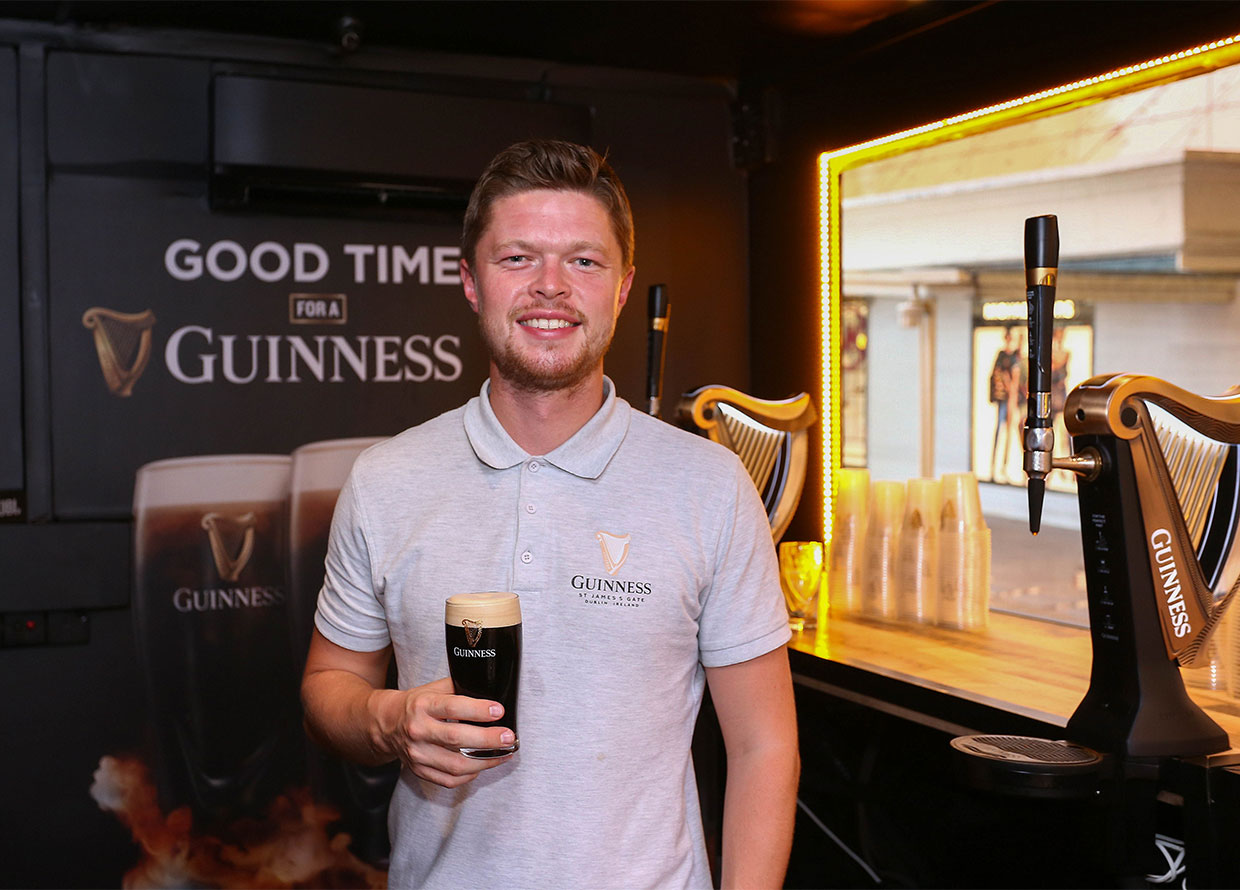 Guinness Brand Ambassador Cian Hulm on His Journey from Pub Kid to Pint Poster Child