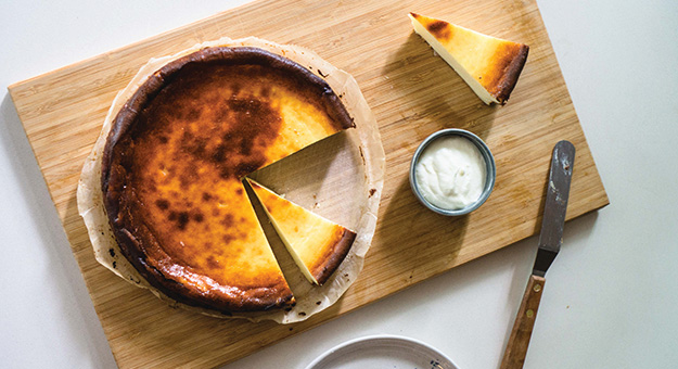 Recreating the burnt cheesecake ala The Tokyo Restaurant