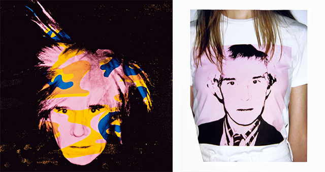 Calvin Klein Jeans release a capsule collection of Andy Warhol’s self-portraits