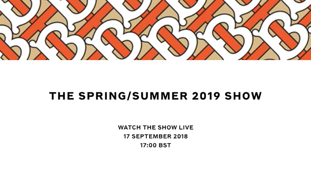 Watch the Burberry SS19 livestream here