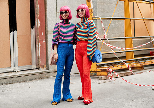 How to wear a turtleneck like a street style star, as seen at MFW SS19