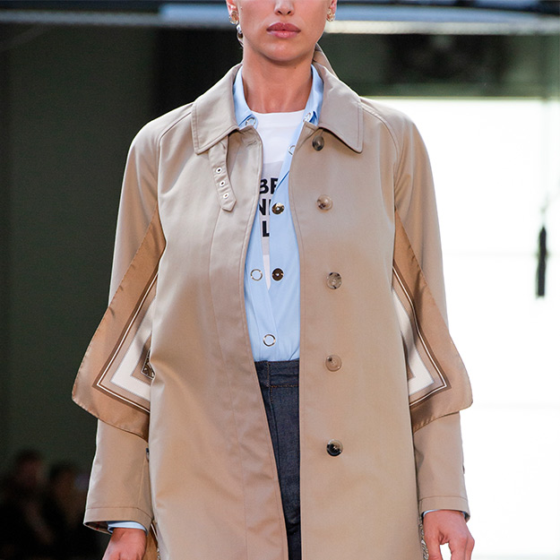 The best of LFW SS19 day 3: Burberry’s lightweight scarves