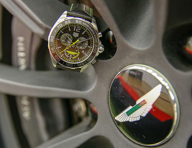 TAG Heuer presents two special edition chronographs in collaboration with Aston Martin