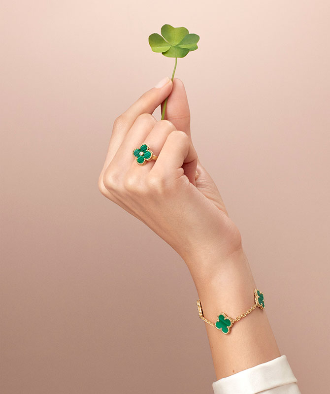 Give the gift of luck with Van Cleef & Arpels’ Alhambra creations