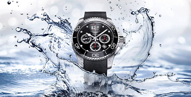 Longines makes a splash with its latest additions to the HydroConquest collection