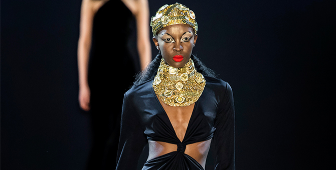 Accessory of the day: Christian Cowan’s AW19 watch-embellished everything