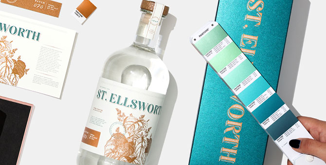 The Pantone Metallics series is made to elevate your print and packaging