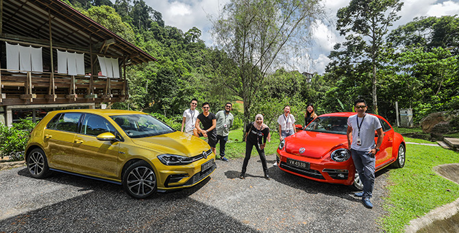 What happened on the Amazing Race-like #VWInspired drive with Volkswagen