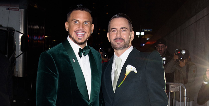 The A-listers at Marc Jacobs and Char Defrancesco’s wedding are some of the most stylish guests yet