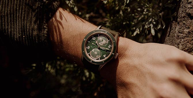 The Montblanc 1858 family welcomes new bronze and khaki green editions to the lineup