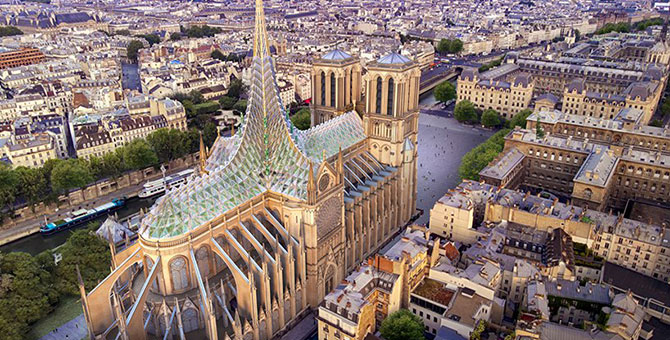 What the Notre-Dame could look like in five years