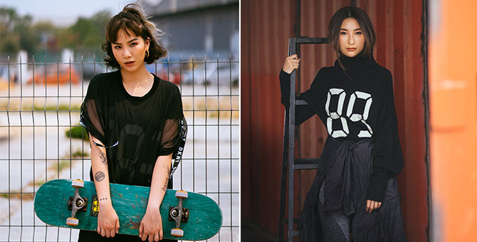 Ashley Lau and Junees Teoh share their favourite pieces from DKNY’s capsule collection
