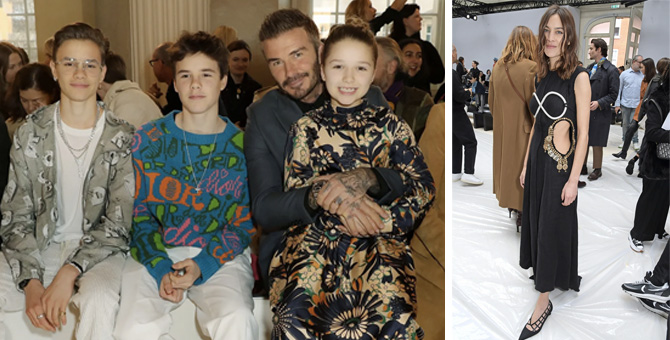 Spotted at LFW AW20: Alexa Chung, Naomi Campbell, the Beckhams and more