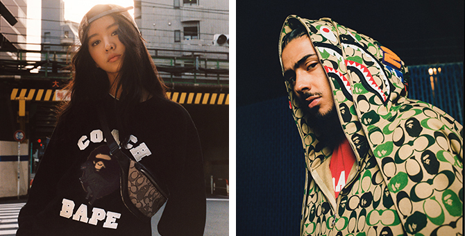 Every single piece from the Bape x Coach collaboration