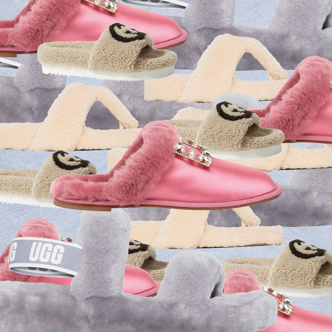 Fuzzy slippers are the only shoes we’ll be wearing for the rest of 2021
