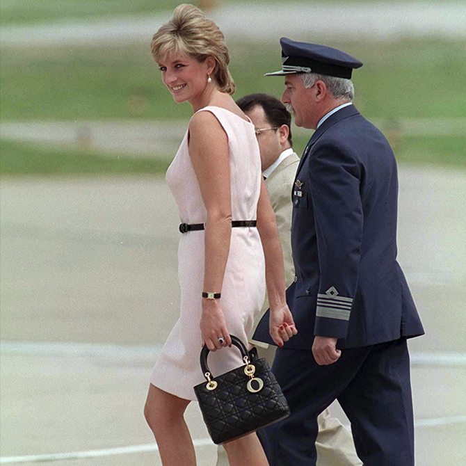 A lady and her purse: The iconic designer bags of Princess Diana