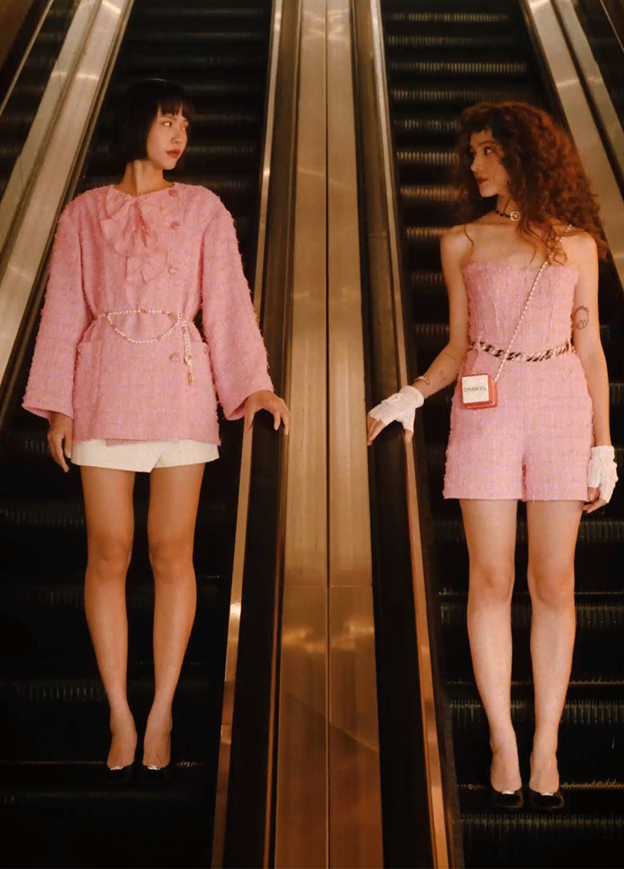 Walk the walk with It-girls Lynn Lim and Bay Doucet