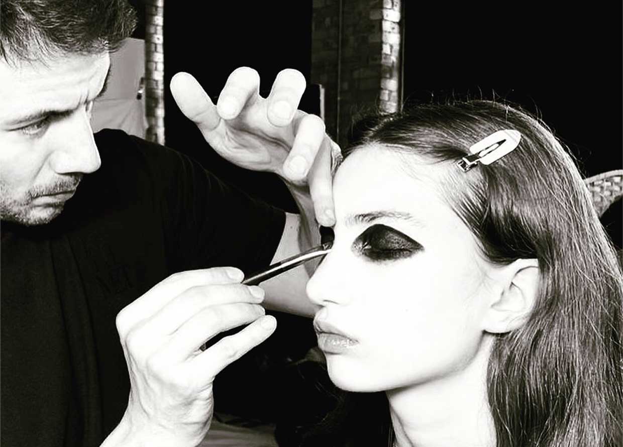 Petr Simon Fridrich from Pat McGrath Labs shares his best makeup tips on and off the runway