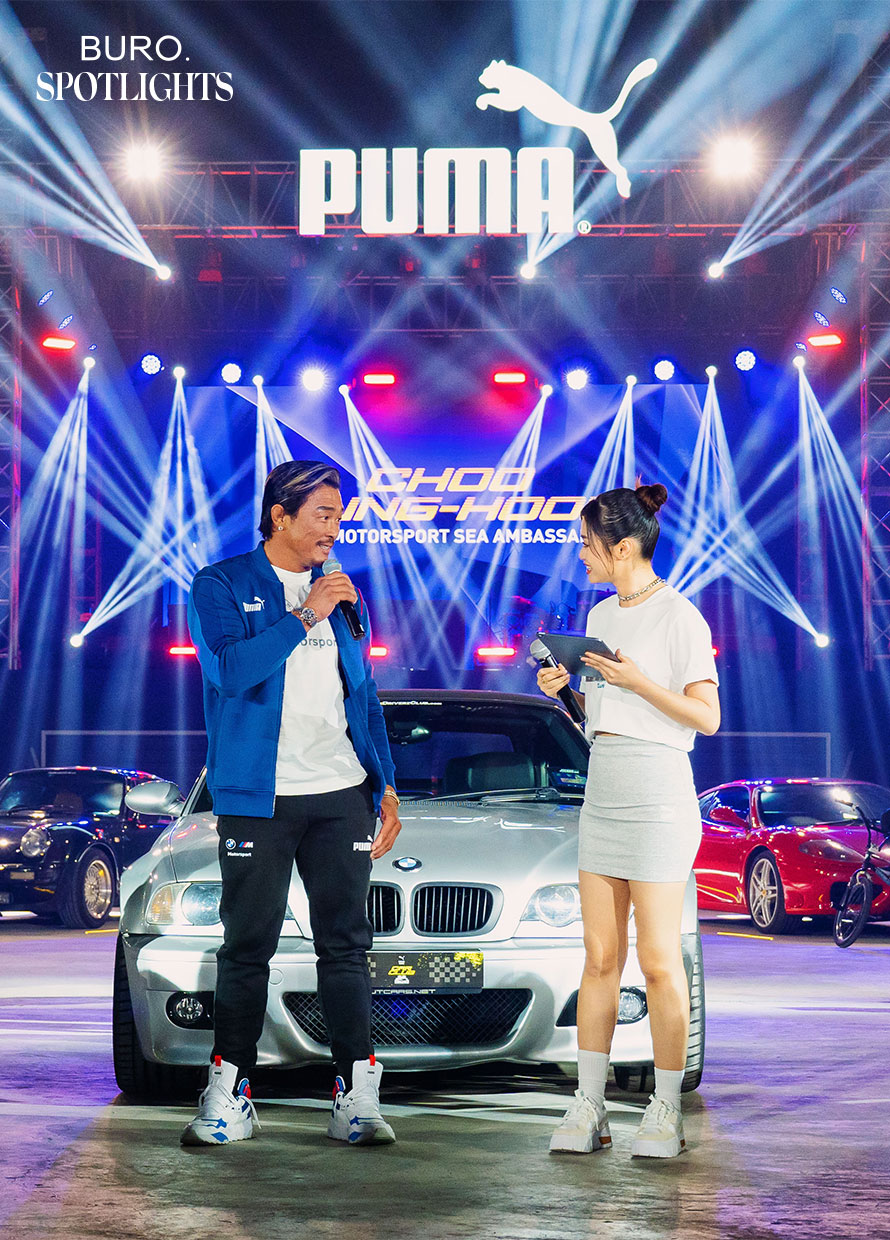 BURO Spotlights: Puma Motorsport’s first Car Club Event with “Sexyama” Choo Sung-hoon
