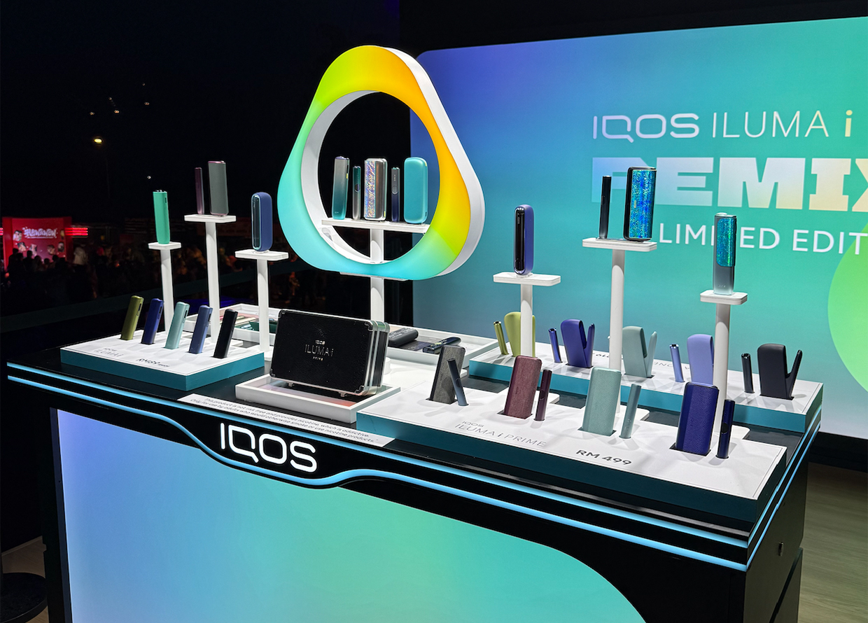 buro malaysia iqos iluma i limited edition sunset by neon