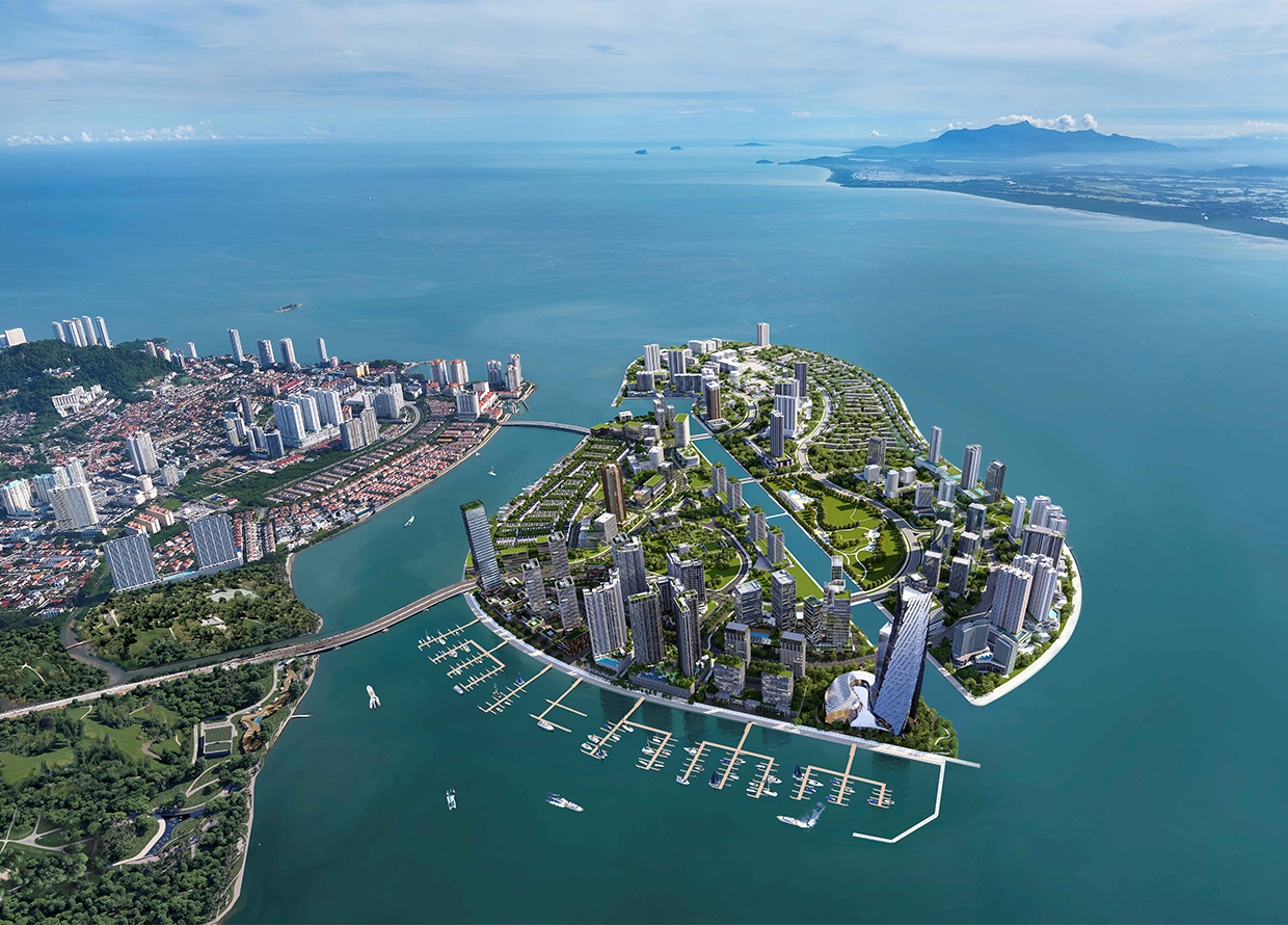 buro malaysia andaman island avea residence property penang waterfront living E&O