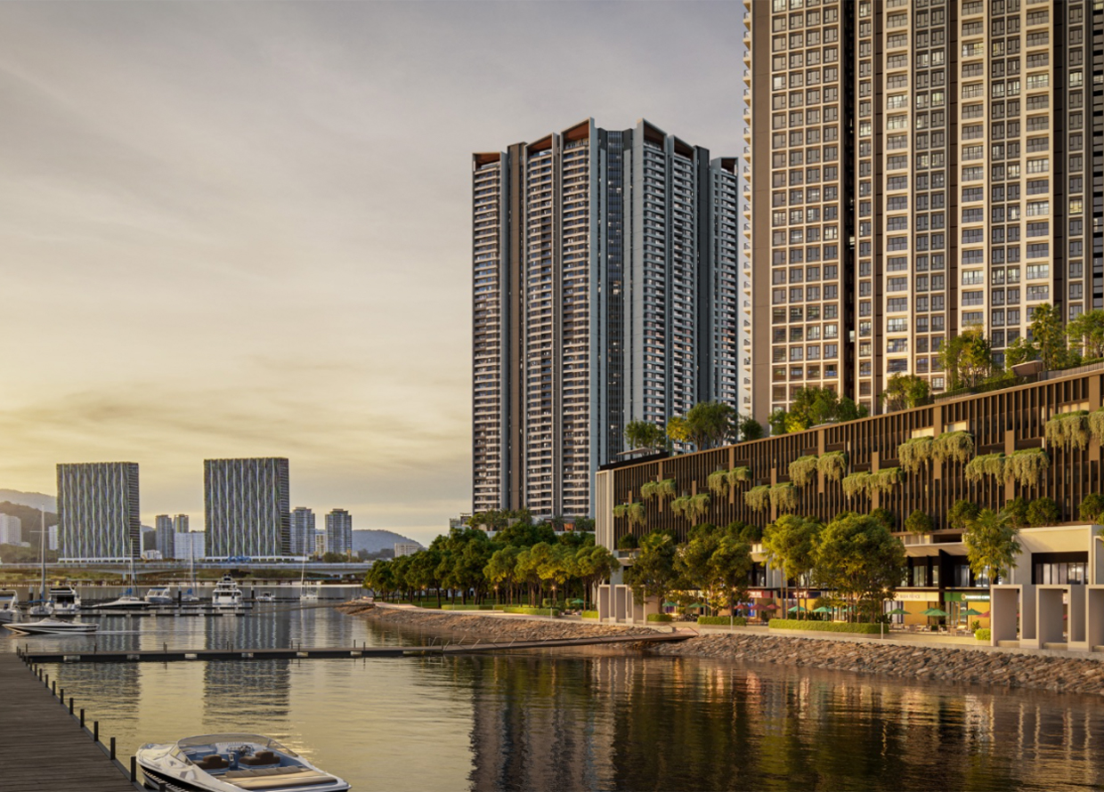 buro malaysia andaman island avea residence property penang waterfront living E&O