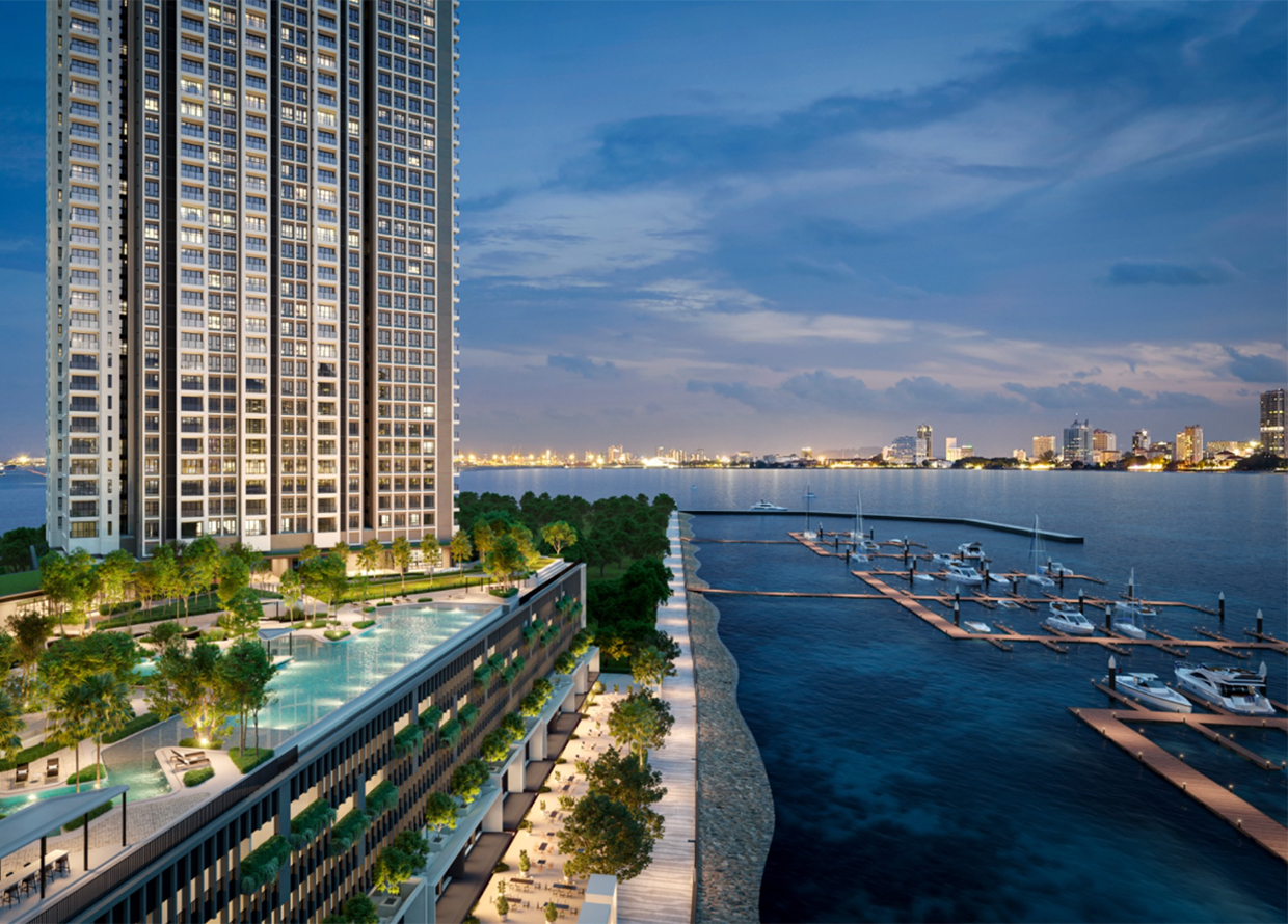 buro malaysia andaman island avea residence property penang waterfront living E&O