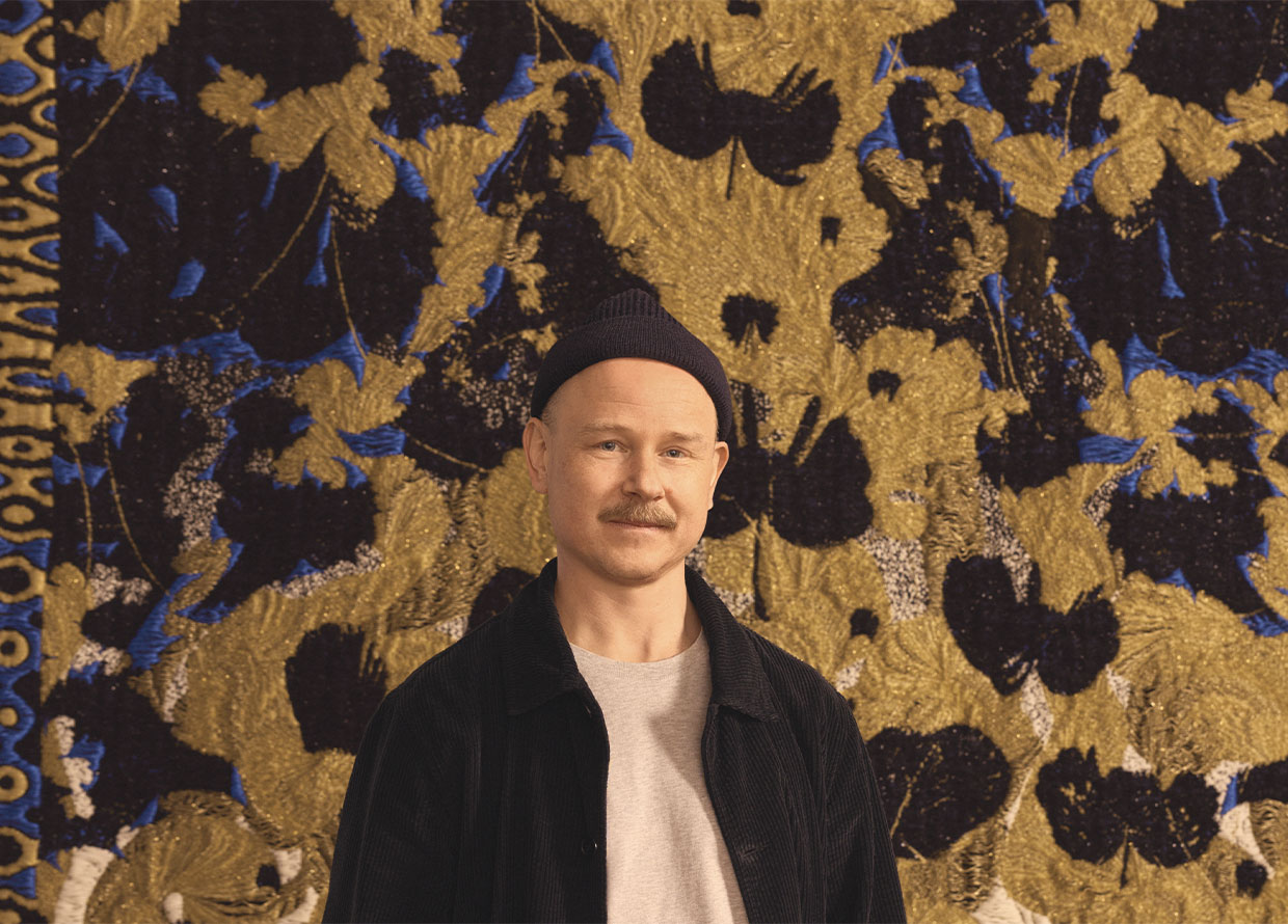 Exclusive: Finnish Artist Kustaa Saksi on Designing Oribe’s ‘Golden Threads’ 2025 Holiday Collection
