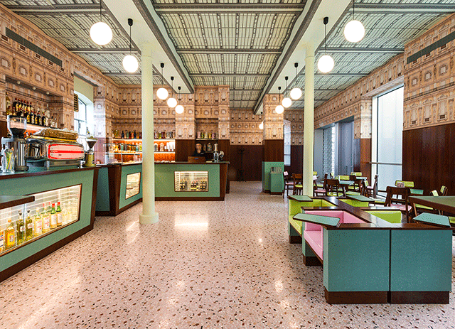 Step into Wes Anderson’s Bar Luce